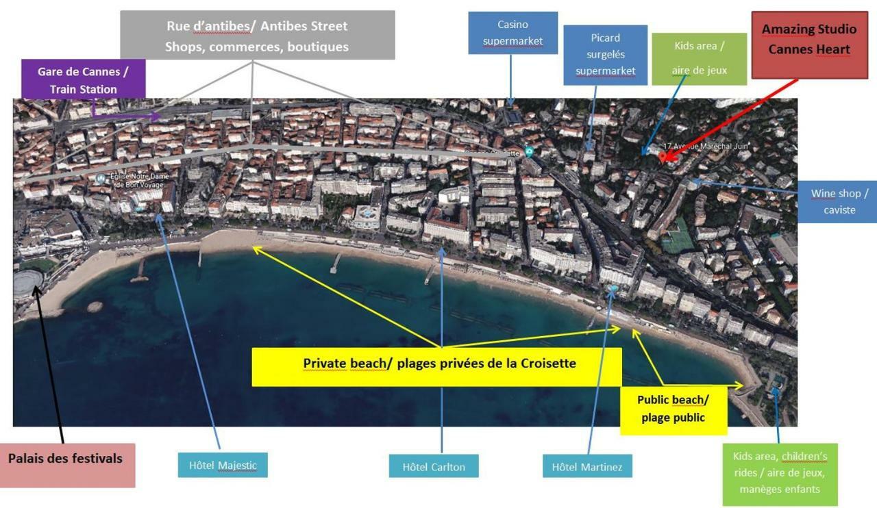 Amazing Studio Cannes Center Exterior foto